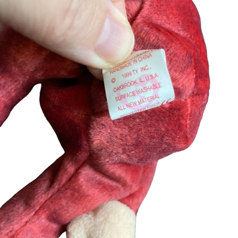 TY Beanie Baby 1999 Schweetheart Retired Orangutan Toy Plush - Picture 4 of 5